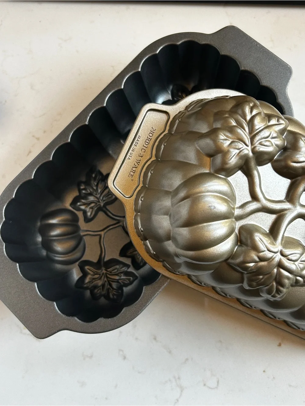 Nordic Ware pumpkin loaf pans